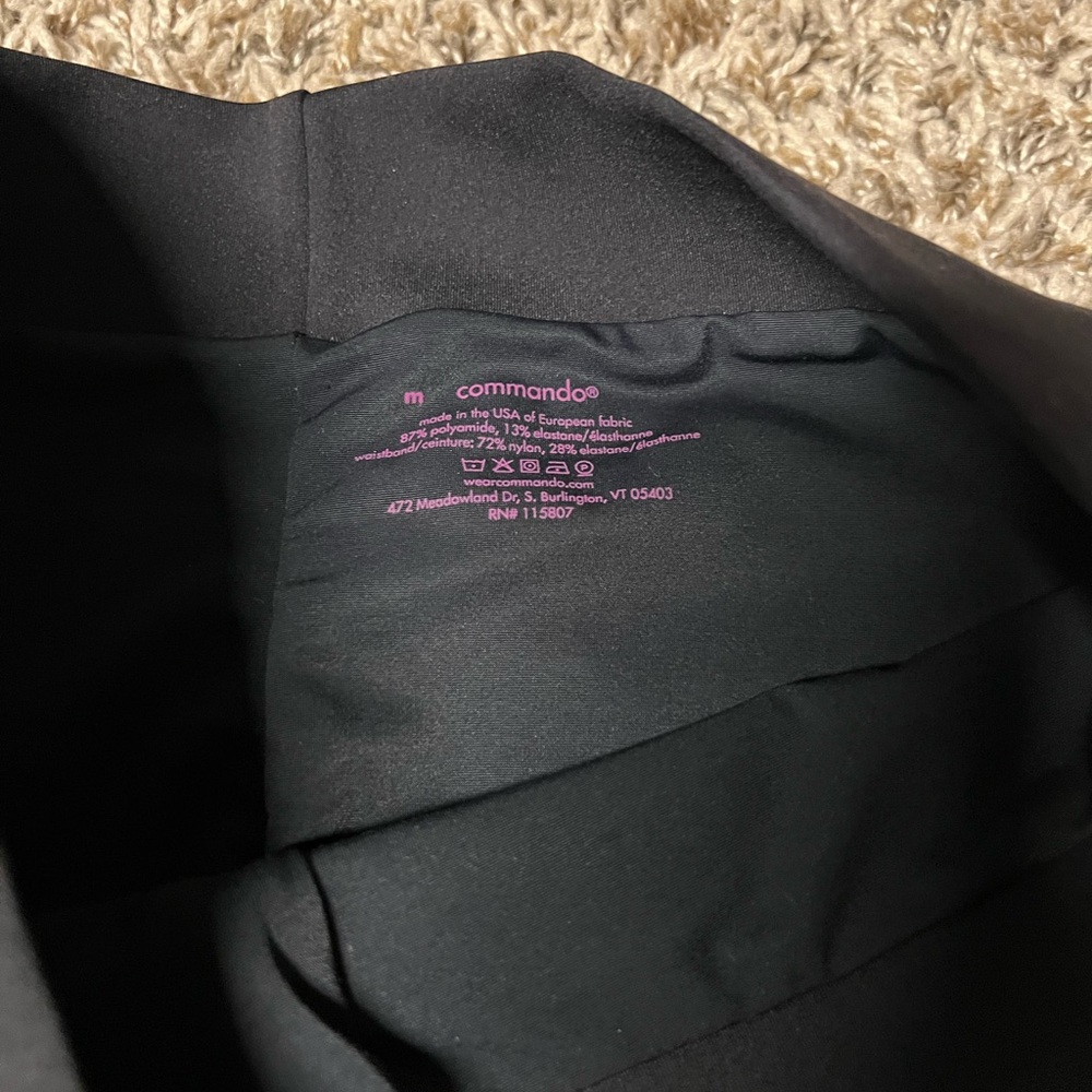 Commando Split Front Neoprene Pant - image 5